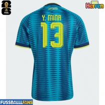 Kolumbien Yerry Mina #13 Auswärtstrikot WM 2026 Kurzarm
